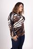 Immagine di CURVY GIRL SWEATER WITH FAUX LEATHER